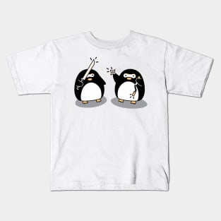Ninja Penguin Kids T-Shirt